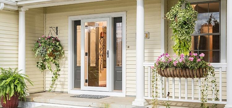screen door installation in Bloomington
