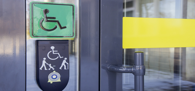 automatic handicap door opener in Bloomington
