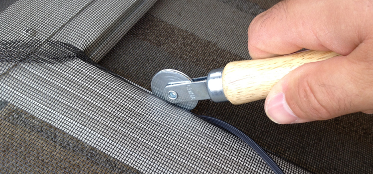 metal screen door repair in Bloomington